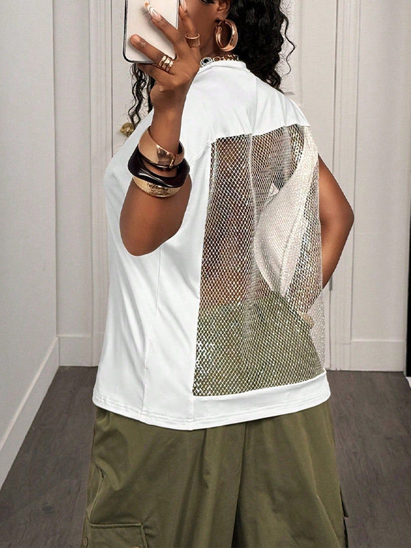 Mesh Back Tee
