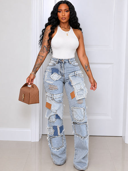 Morchique Patch Jeans