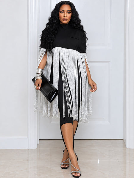 Fring Poncho Top