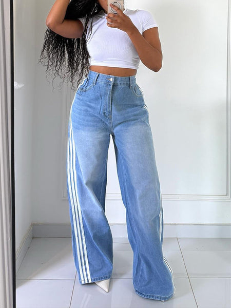 Side Stripe Jeans