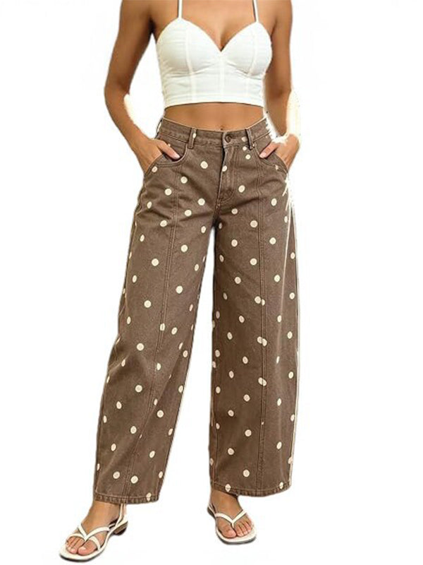 Polka Dot Jeans