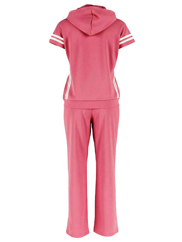 Stripe Hoodie & Pants Set