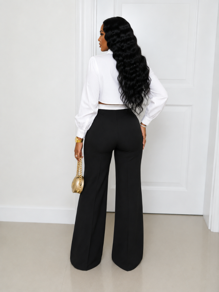 Two-Tone Combo Pants