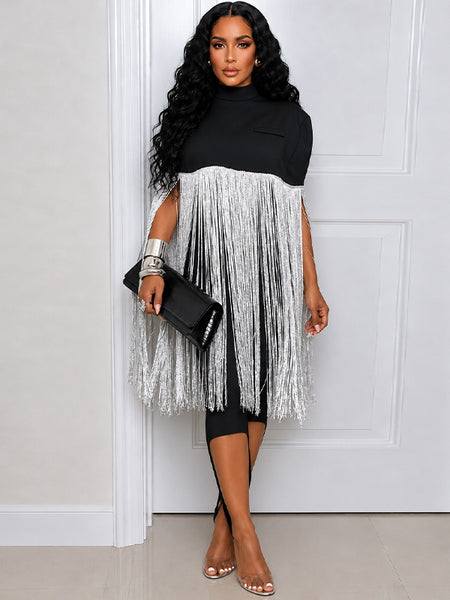 Fring Poncho Top