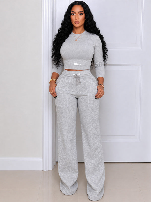 Logo Top & Pants Set