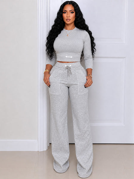 Logo Top & Pants Set