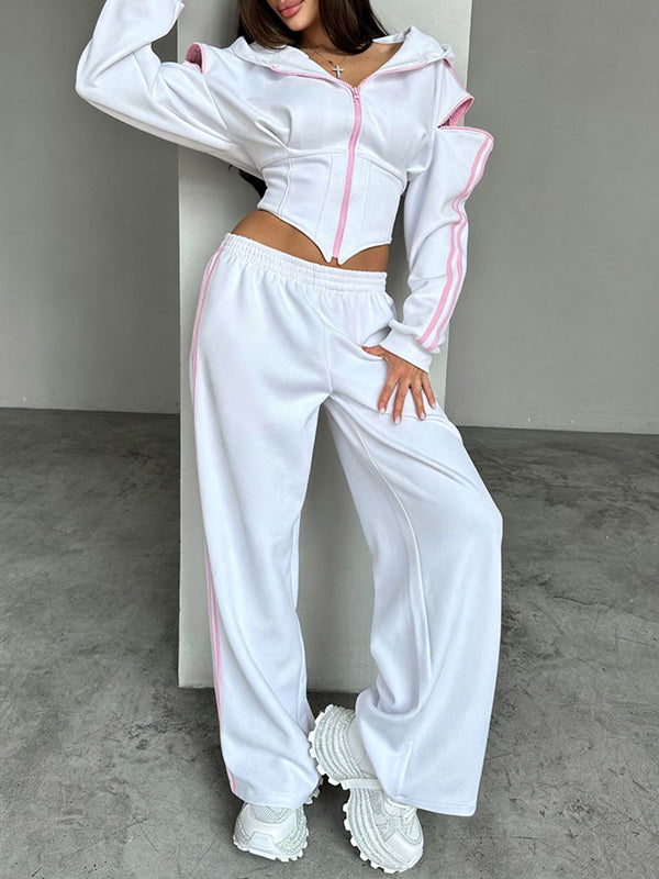 Zip Hoodie & Pants Set