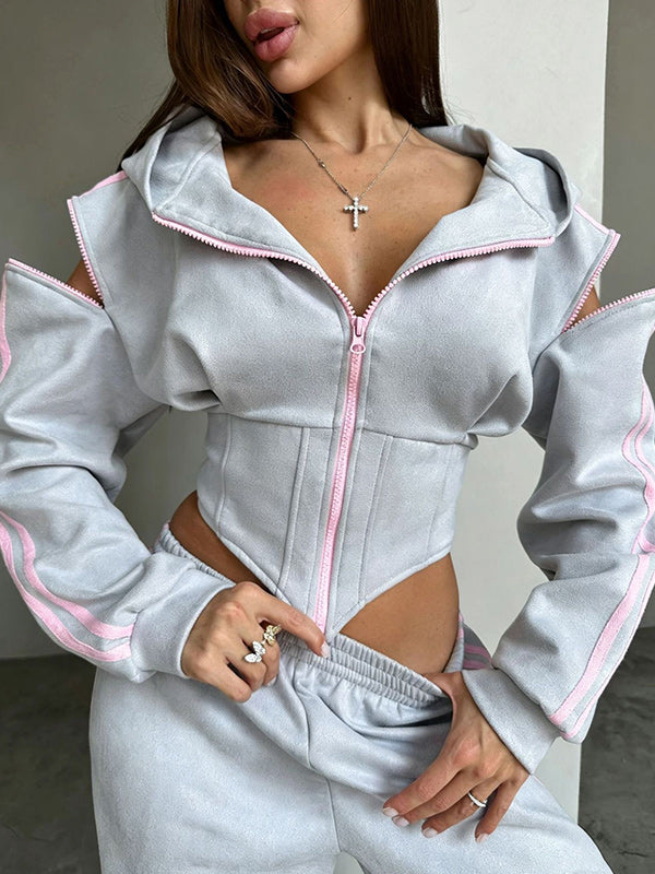 Zip Hoodie & Pants Set