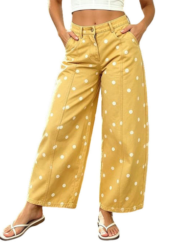 Polka Dot Jeans