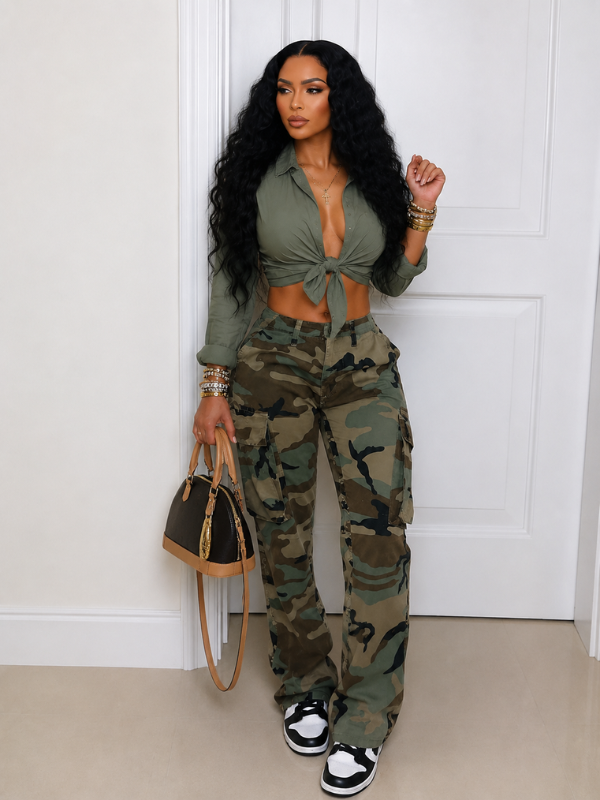 Camo Cargo Pants