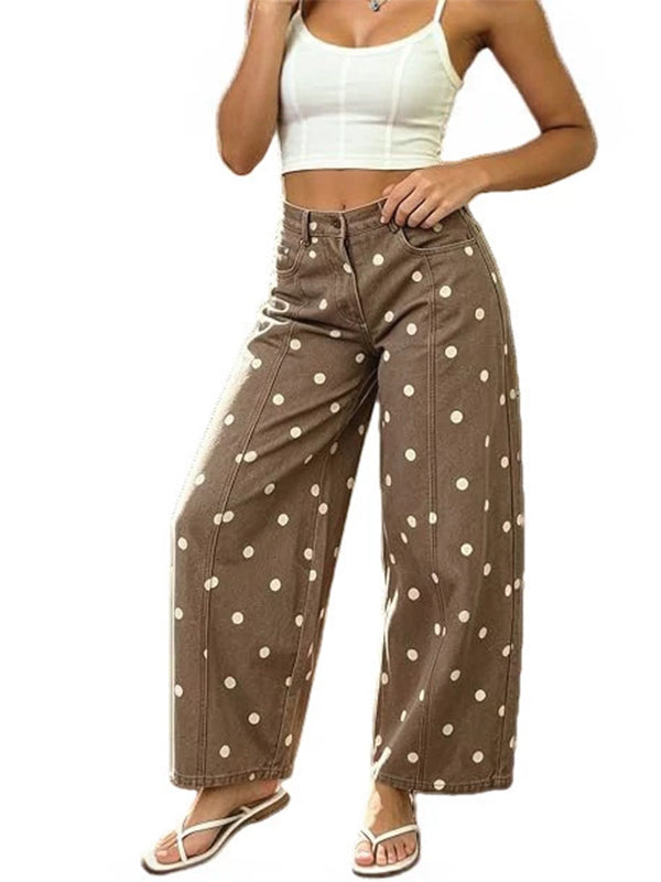 Polka Dot Jeans