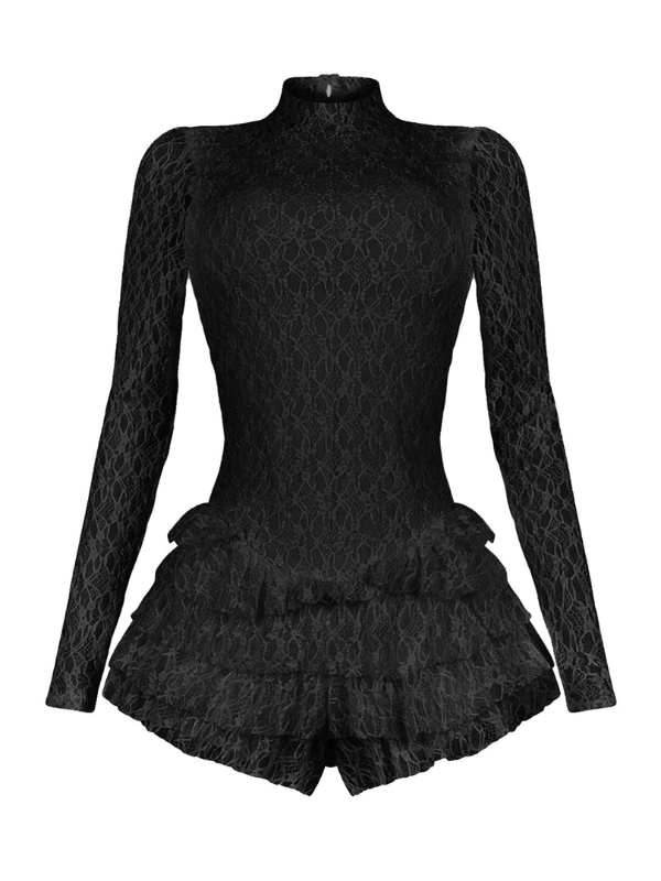 Cutout Lace Romper