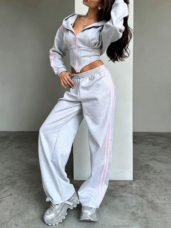 Zip Hoodie & Pants Set