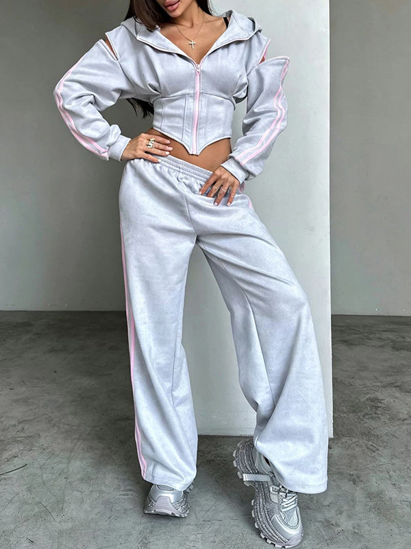 Zip Hoodie & Pants Set
