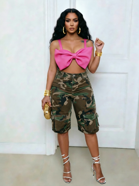 Camo Bermuda Shorts