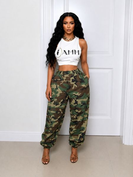 Camo Jogger Pants