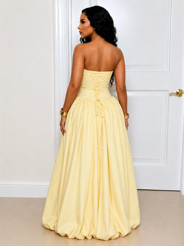 Strapless Bubble Dress