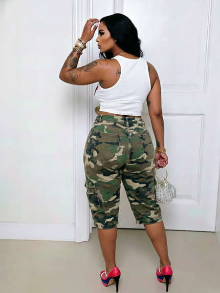 Camo Bermuda Shorts