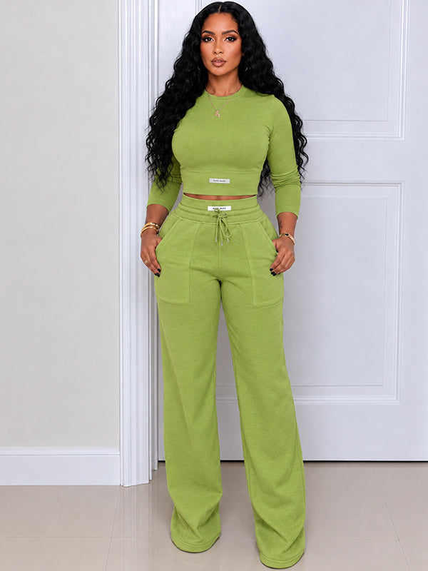 Logo Top & Pants Set