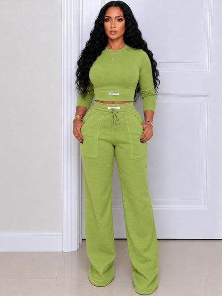 Logo Top & Pants Set
