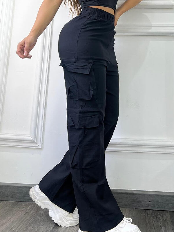 Motionkiller Black Cargo Pants