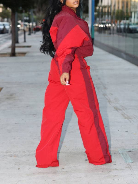 Morchique Two-Tone Jacket & Pants Set