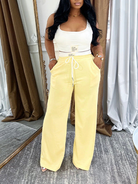 Morchique Tank Top & Drawstring Pants Set