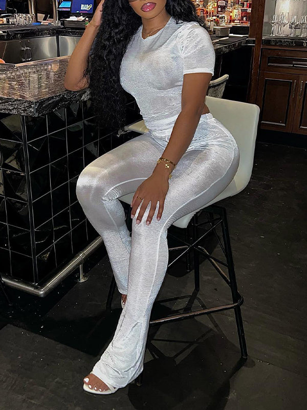 Morchique Shimmer Pants Set