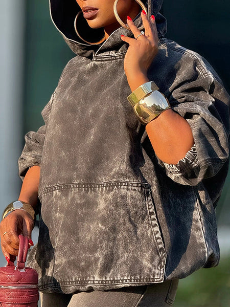 Wash Pullover Hoodie