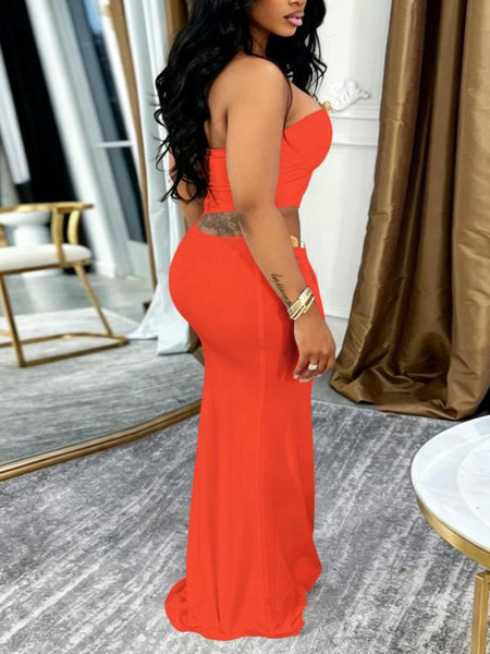 Strapless Cutout Dress