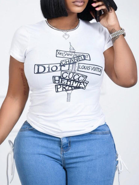 Logo Printed Tee