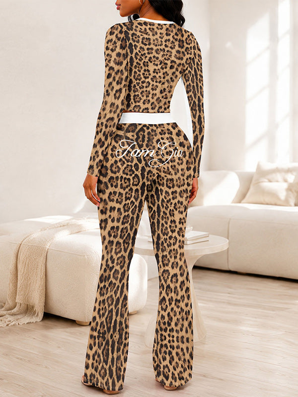 Printed Tee & Pants Set