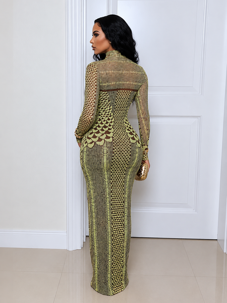 Printed Maxi Dress