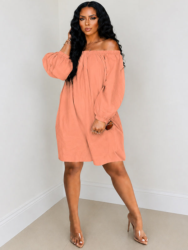 Off Shoulder Puff Sleeve Romper