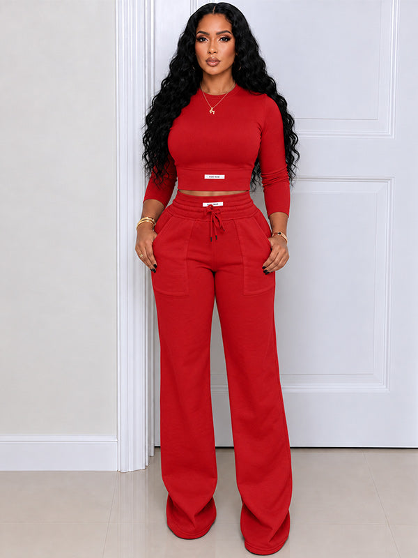 Logo Top & Pants Set