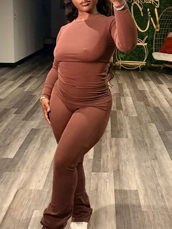 Solid Sporty 2PC Set